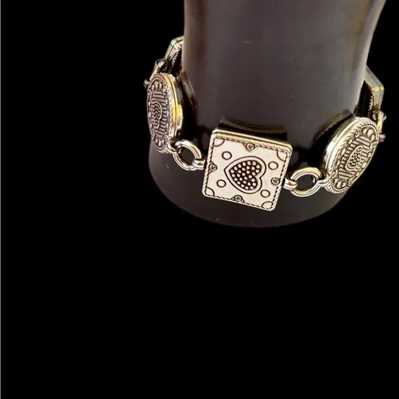 Brighton Memento Photo Link Bracelet in silver tone, style number JB3152. - Picture 6 of 7